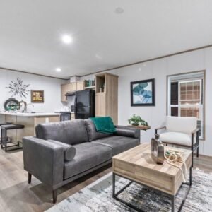 The 16562A has 2 Bedrooms, 2 bathrooms and spans 858 square feet