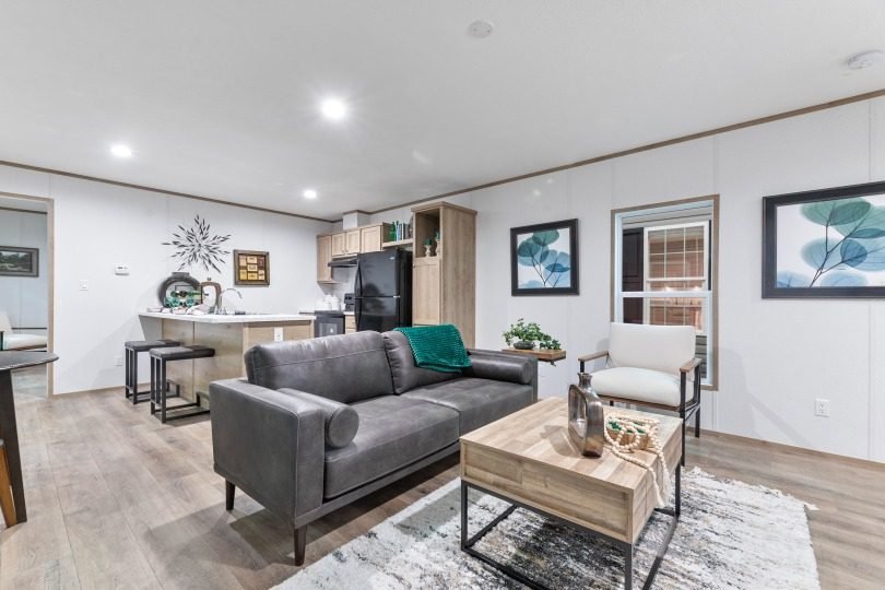 The 16562A has 2 Bedrooms, 2 bathrooms and spans 858 square feet