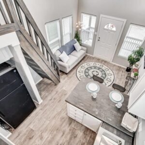 The “The Anderson“. The The Anderson has 1 Bedrooms, 1 bathrooms and spans 397 square feet, offering a comfortable and versatile living space.
